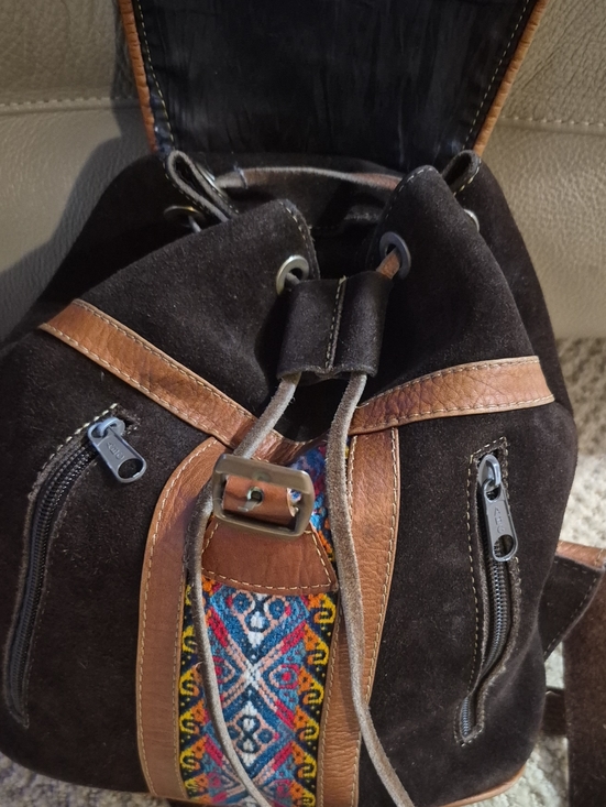 Leather Vintage Packpack main image 6
